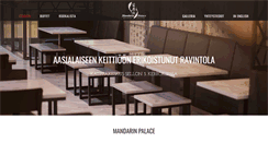 Desktop Screenshot of mandarinpalace.fi